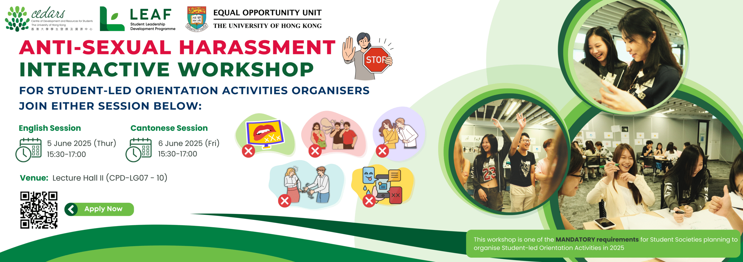 ANTI-SEXUAL HARASSMENT INTERACTIVE WORKSHOP 2025